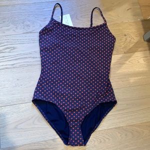 NWT A.P.C. X Tooshie one piece swimsuit